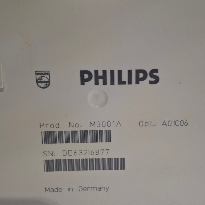 Philips M3001A-A01C06 Fast SpO2, NIBP, ECG, Temp, IBP MMS Module
