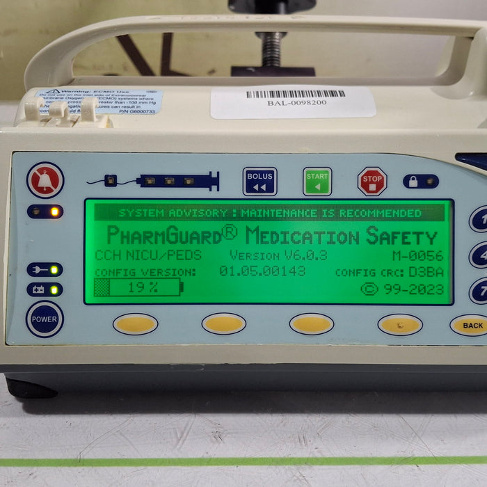 Smiths Medical Medfusion 3500 Version 6 Syringe Infusion Pump