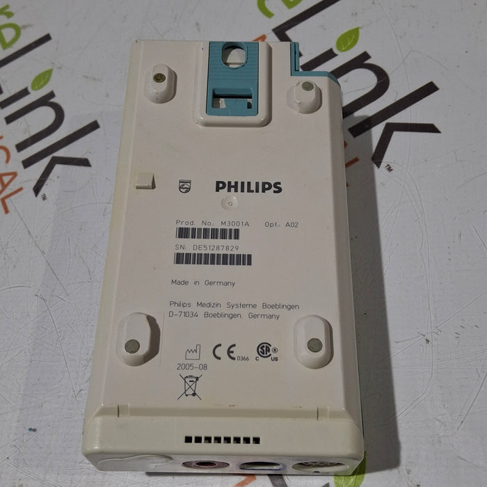 Philips M3001A-A02 OxiMax SpO2, NIBP, ECG MMS Module