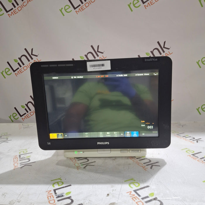 Philips MX550 Portable/Bedside Patient Monitor
