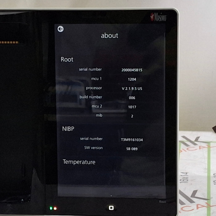 Masimo Root Monitor
