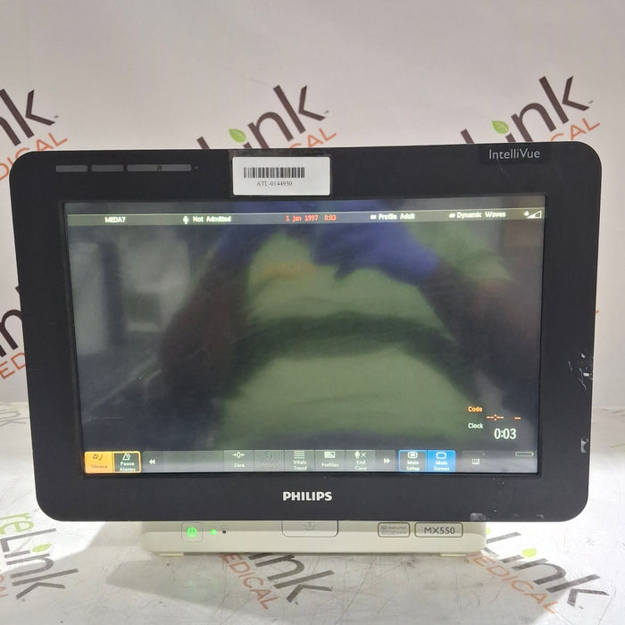 Philips MX550 Portable/Bedside Patient Monitor