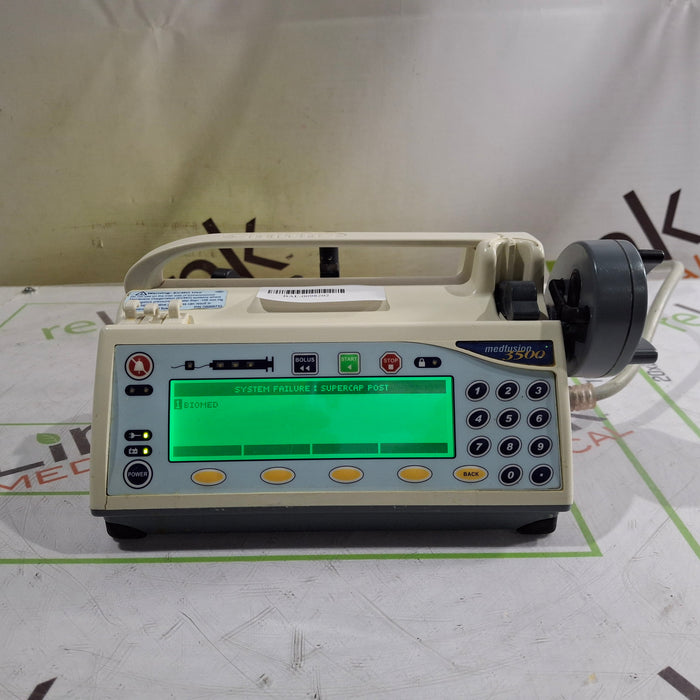 Smiths Medical Medfusion 3500 Version 6 Syringe Infusion Pump