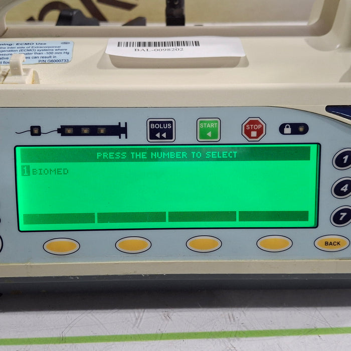 Smiths Medical Medfusion 3500 Version 6 Syringe Infusion Pump
