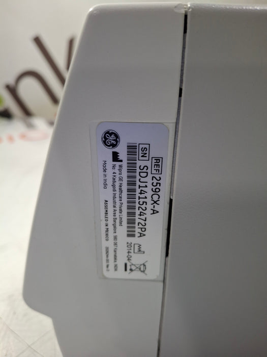 GE Healthcare Corometrics 250cx Series Model 259cx-a Fetal Monitor