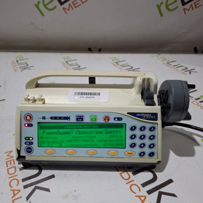 Smiths Medical Medfusion 3500 Version 5 Syringe Infusion Pump