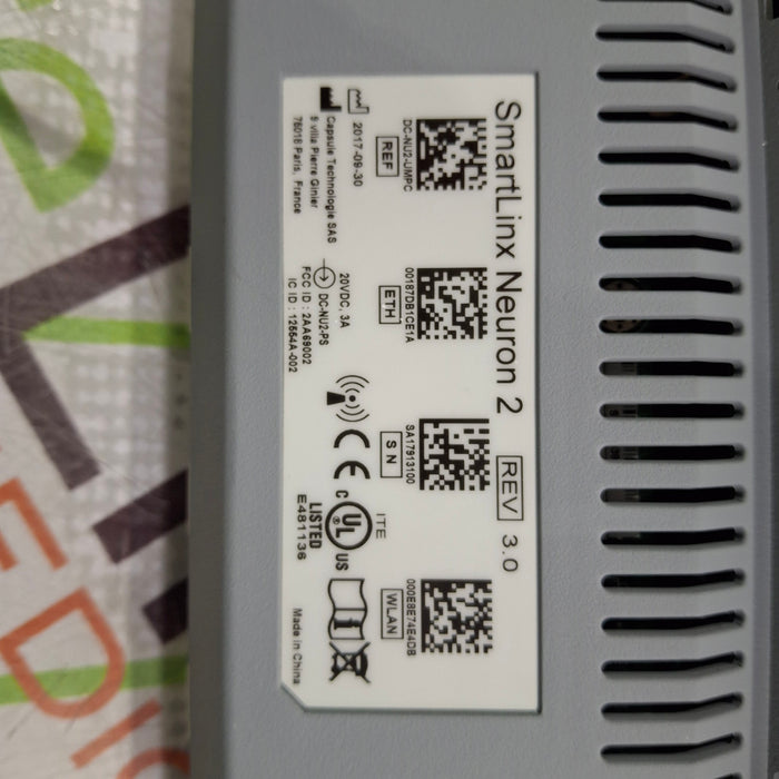 Smartlinx Inc Capsule Technologies Neuron 2 Monitor