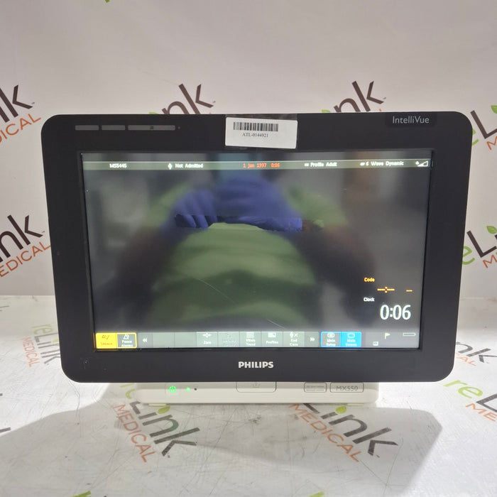 Philips MX550 Portable/Bedside Patient Monitor
