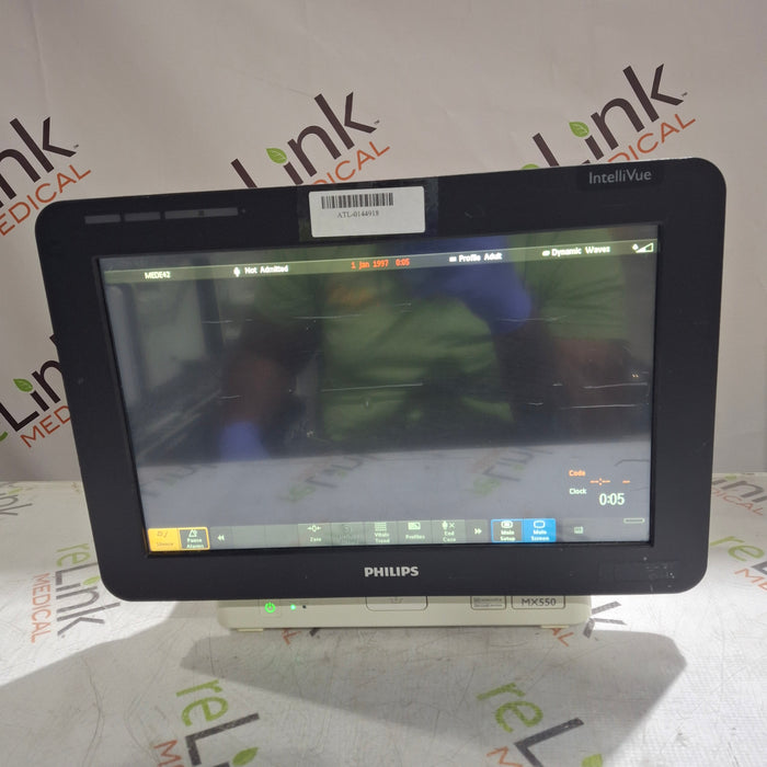 Philips MX550 Portable/Bedside Patient Monitor