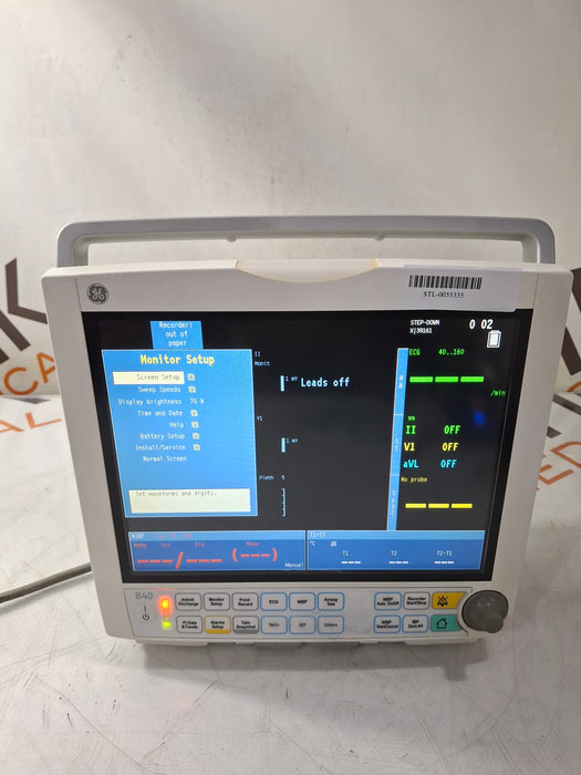 GE Healthcare B40 Patient Monitor