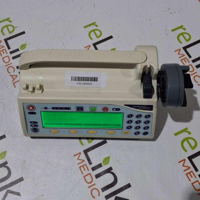 Smiths Medical Medfusion 3500 Version 3 Syringe Infusion Pump