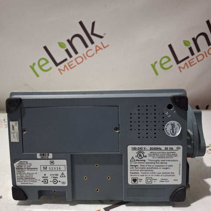 Smiths Medical Medfusion 3500 Version 3 Syringe Infusion Pump