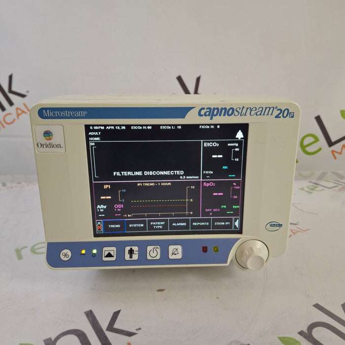 Oridion Capnostream 20P Capnography Monitor