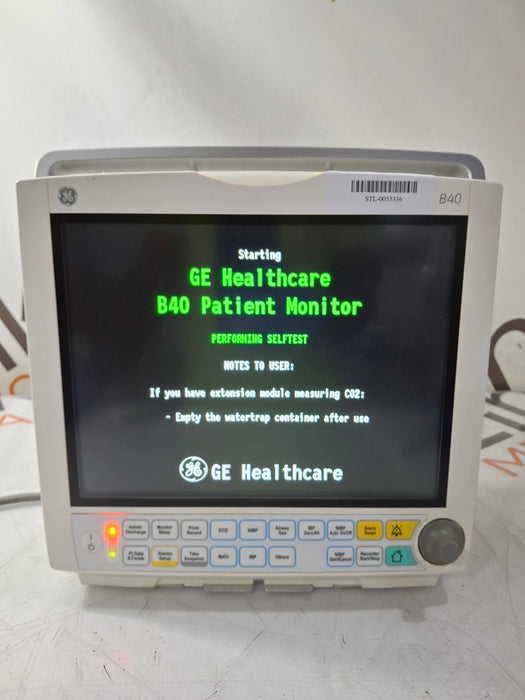 GE Healthcare B40 Patient Monitor
