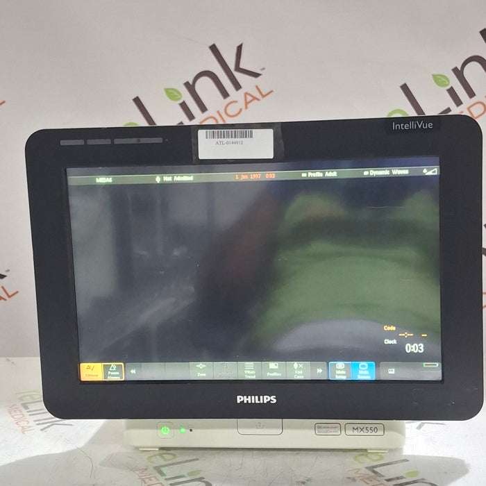 Philips MX550 Portable/Bedside Patient Monitor