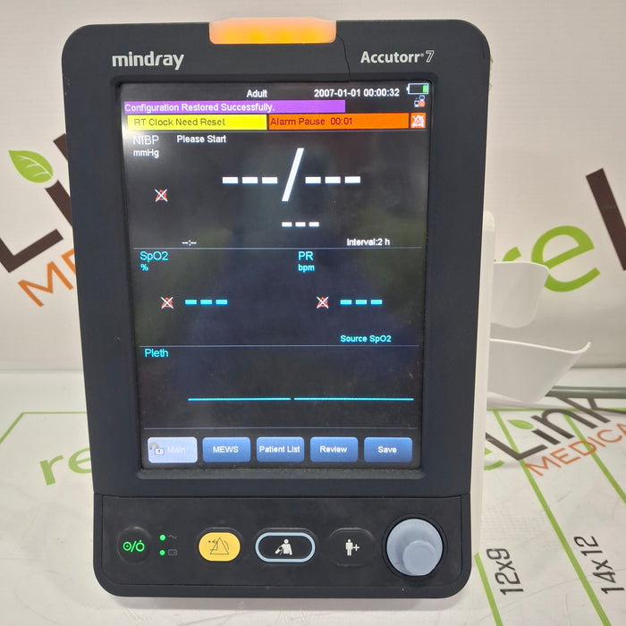 Mindray Accutorr 7 Vital Signs Monitor