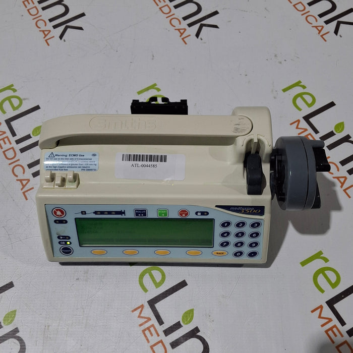 Smiths Medical Medfusion 3500 Version 3 Syringe Infusion Pump