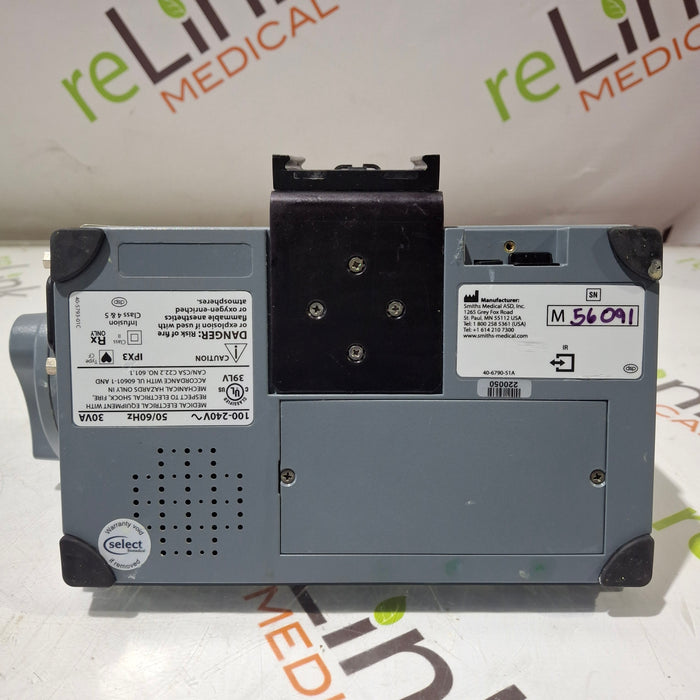 Smiths Medical Medfusion 3500 Version 3 Syringe Infusion Pump