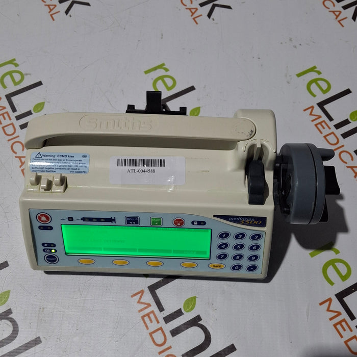 Smiths Medical Medfusion 3500 Version 3 Syringe Infusion Pump