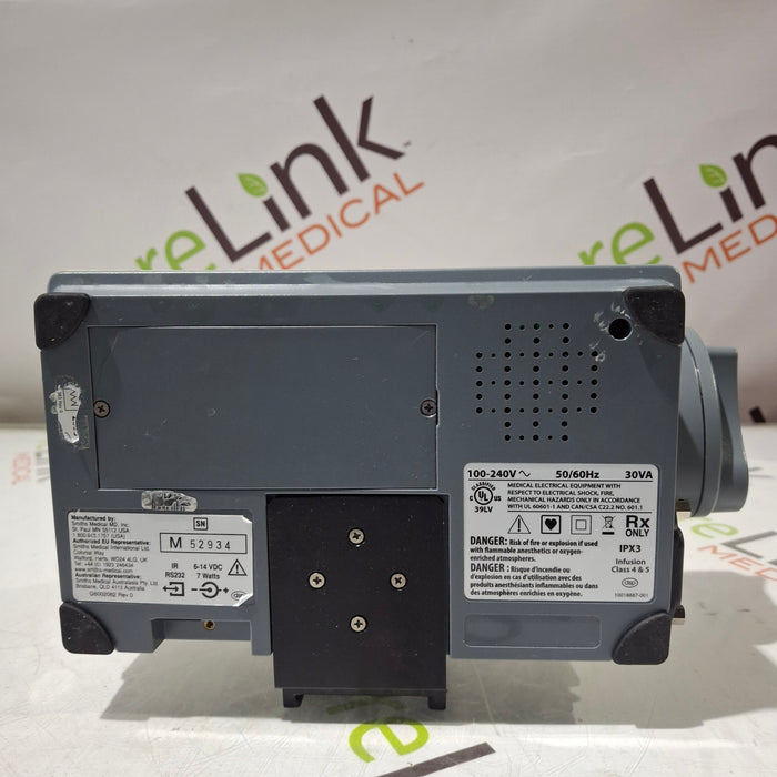Smiths Medical Medfusion 3500 Version 3 Syringe Infusion Pump