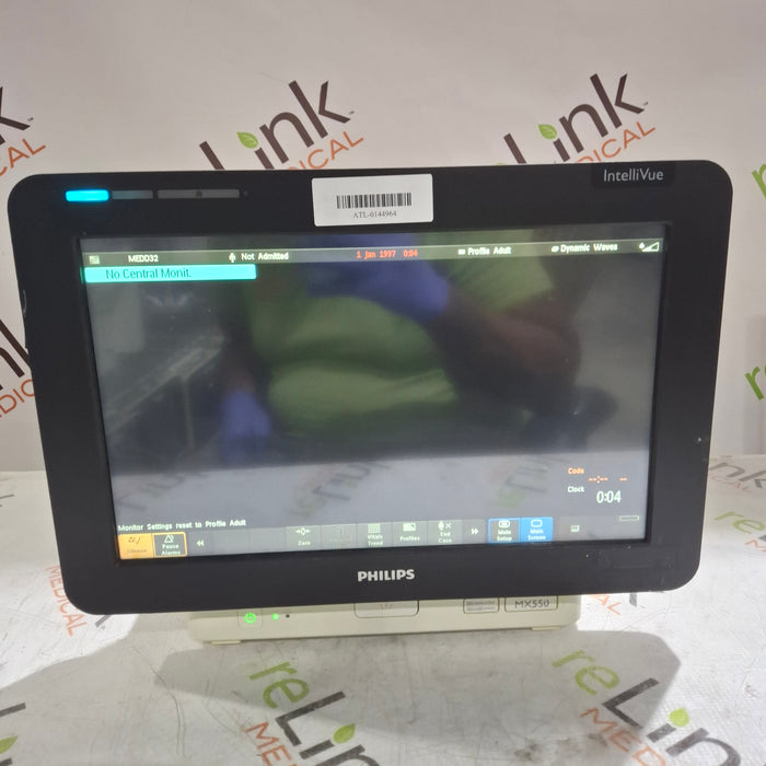 Philips MX550 Portable/Bedside Patient Monitor