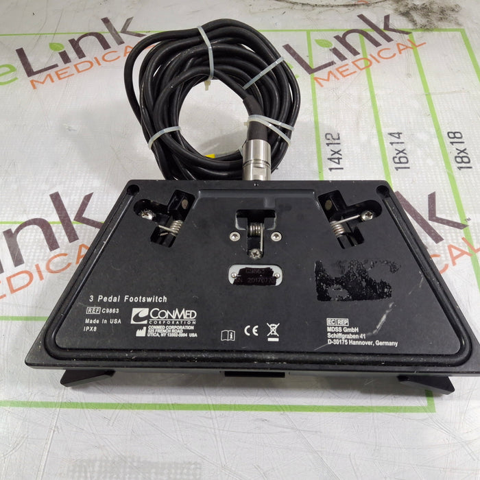 ConMed C9863 3 Pedal Footswitch