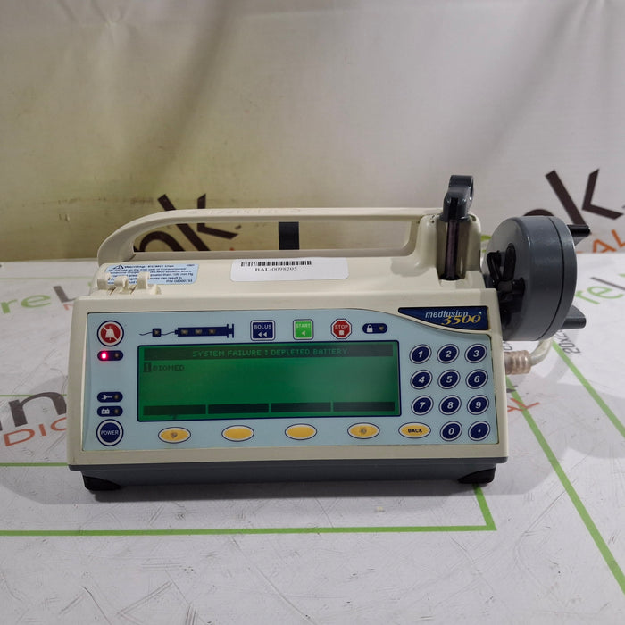 Smiths Medical Medfusion 3500 Syringe Infusion Pump