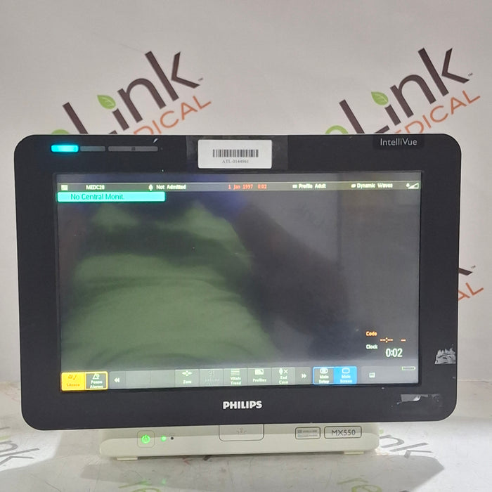 Philips MX550 Portable/Bedside Patient Monitor