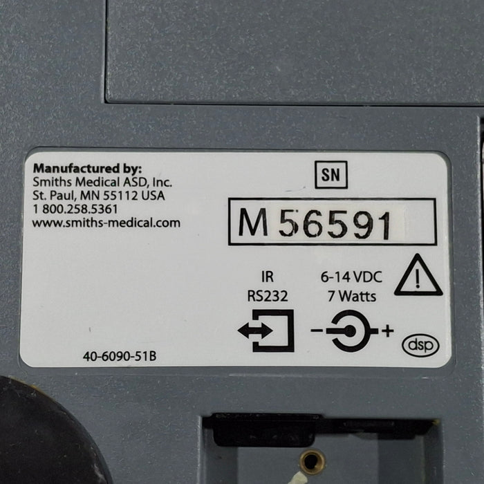 Smiths Medical Medfusion 3500 Version 6 Syringe Infusion Pump