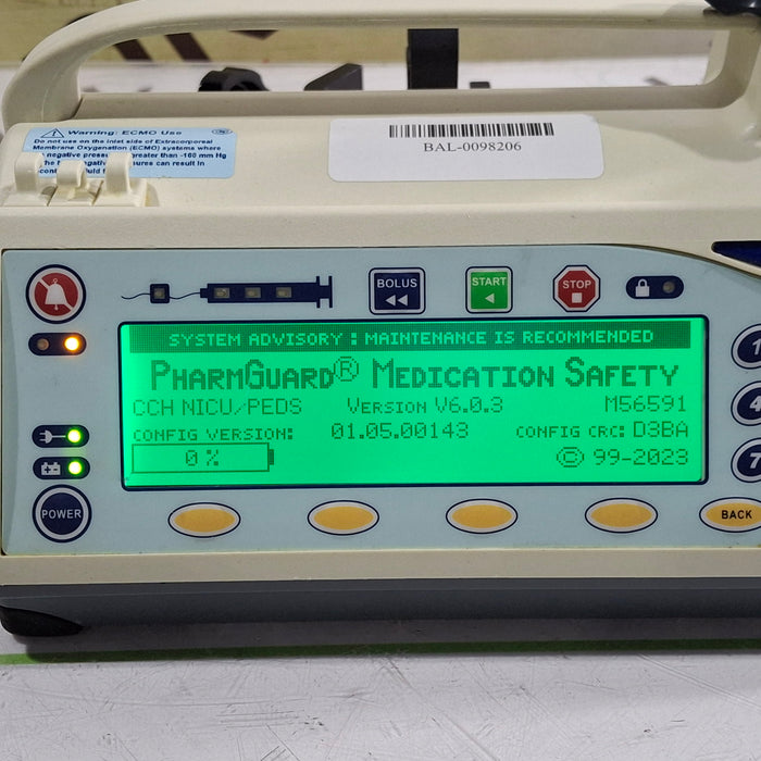 Smiths Medical Medfusion 3500 Version 6 Syringe Infusion Pump