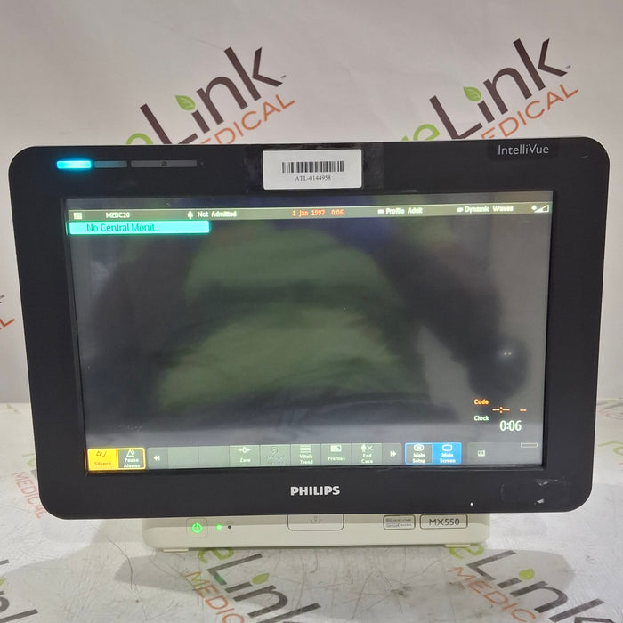 Philips MX550 Portable/Bedside Patient Monitor