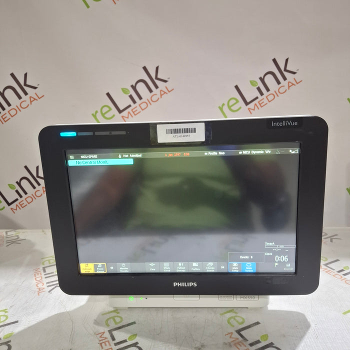 Philips MX550 Portable/Bedside Patient Monitor