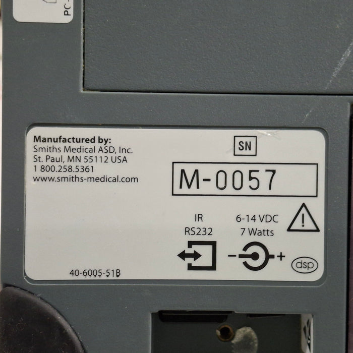 Smiths Medical Medfusion 3500 Version 6 Syringe Infusion Pump