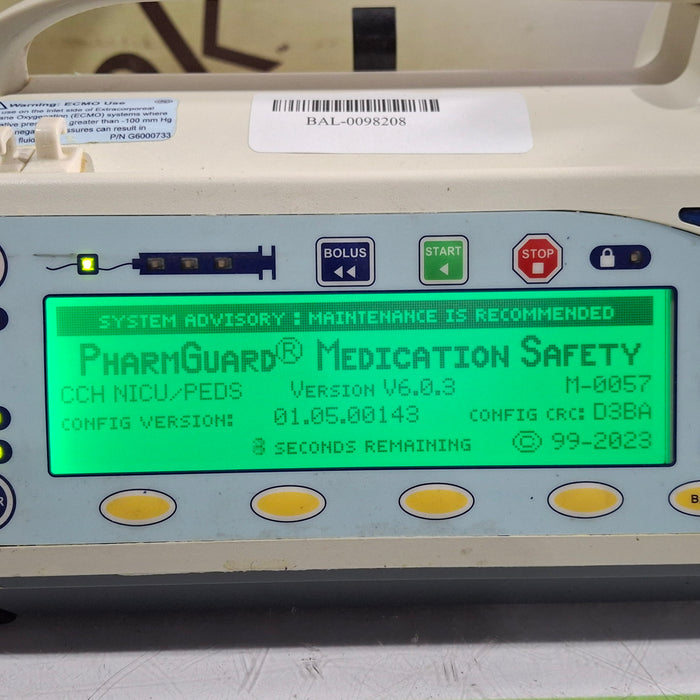 Smiths Medical Medfusion 3500 Version 6 Syringe Infusion Pump