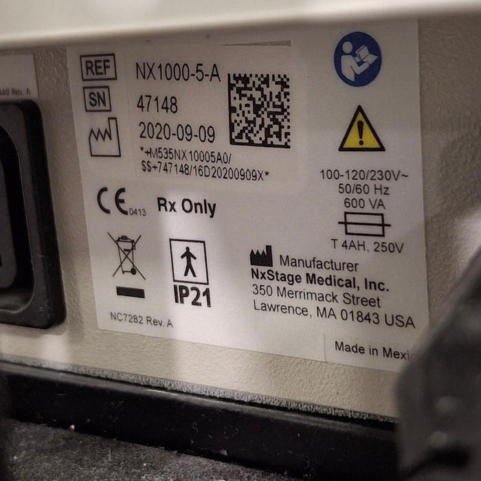 NxStage Medical Inc. NX1000-5-A System One S Hemodialysis Unit