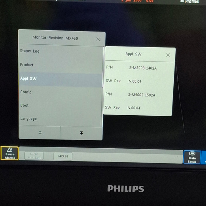 Philips MX450 Portable/Bedside Patient Monitor
