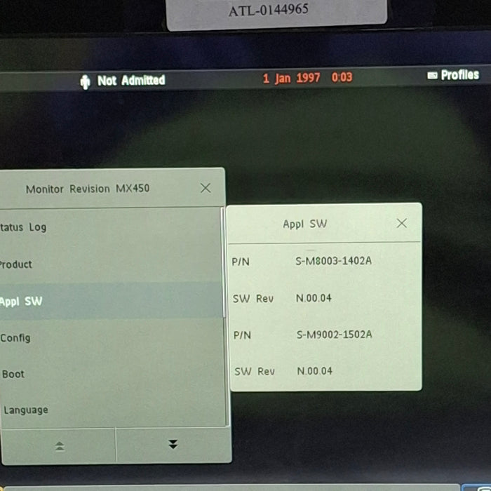 Philips MX450 Portable/Bedside Patient Monitor