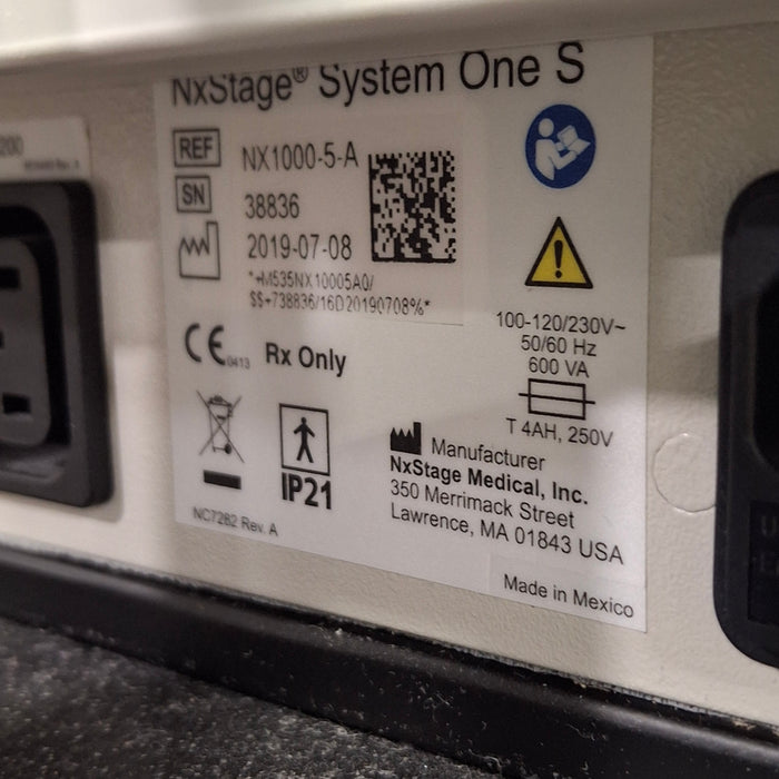 NxStage Medical Inc. System One S Hemodialysis Unit