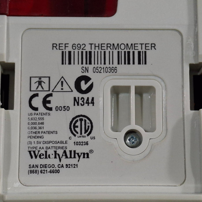 Welch Allyn SureTemp Plus 692 Thermometer