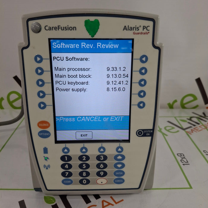 CareFusion Alaris 8015 Large Screen POC Infusion Pump