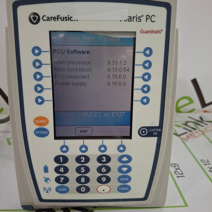 CareFusion Alaris 8015 Small Screen POC Infusion Pump