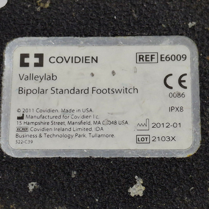 Valleylab E6009 BiPolar Footswitch