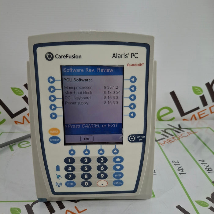 CareFusion Alaris 8015 Small Screen POC Infusion Pump
