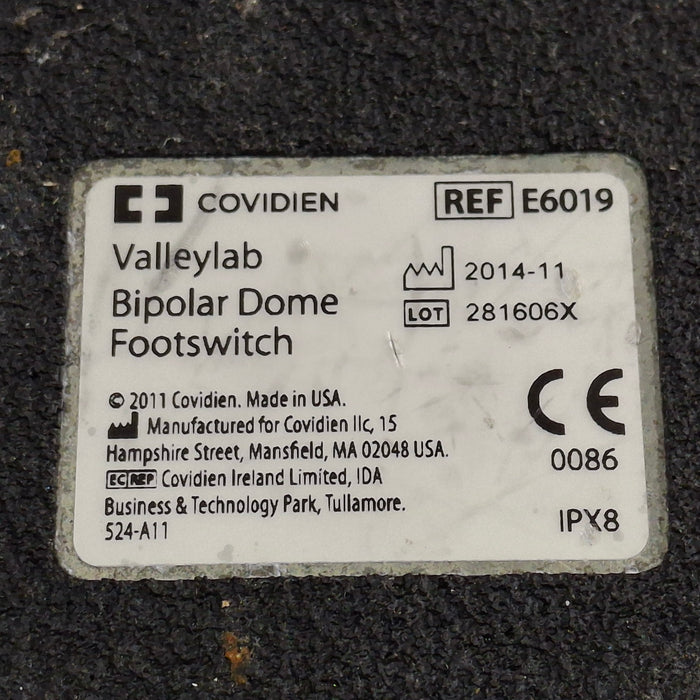 Valleylab E6019 Footswitch
