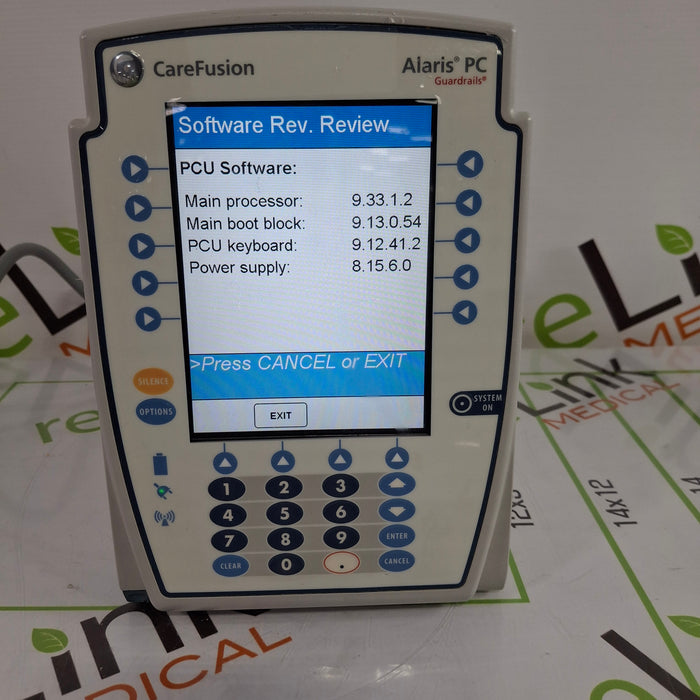 CareFusion Alaris 8015 Large Screen POC Infusion Pump