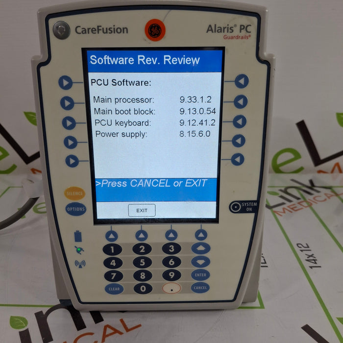 CareFusion Alaris 8015 Large Screen POC Infusion Pump