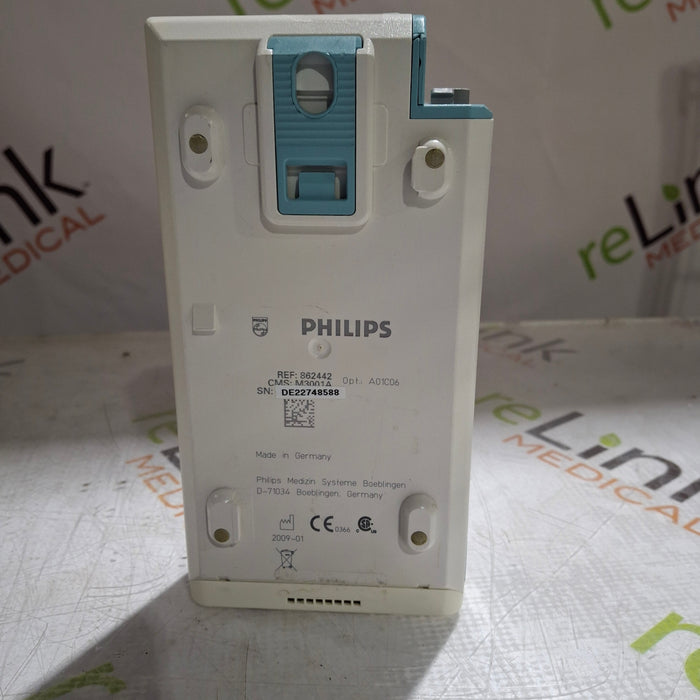 Philips M3001A-A01C06 Fast SpO2, NIBP, ECG, Temp, IBP MMS Module