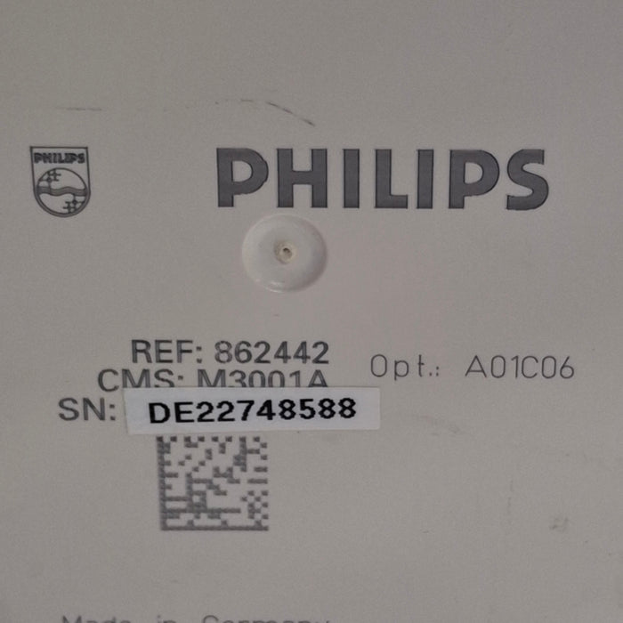 Philips M3001A-A01C06 Fast SpO2, NIBP, ECG, Temp, IBP MMS Module