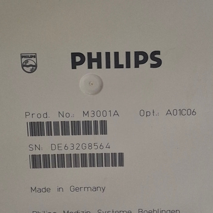 Philips M3001A-A01C06 Fast SpO2, NIBP, ECG, Temp, IBP MMS Module