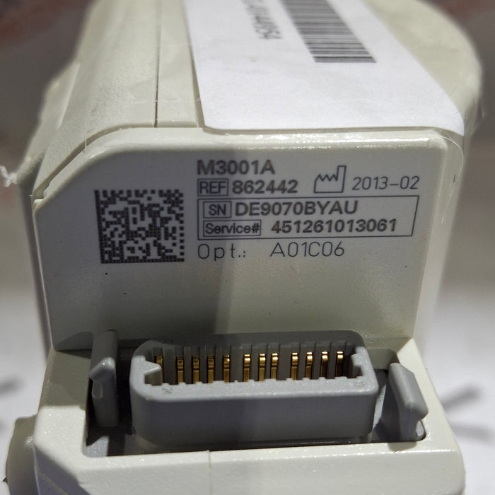 Philips M3001A-A01C06 Fast SpO2, NIBP, ECG, Temp, IBP MMS Module